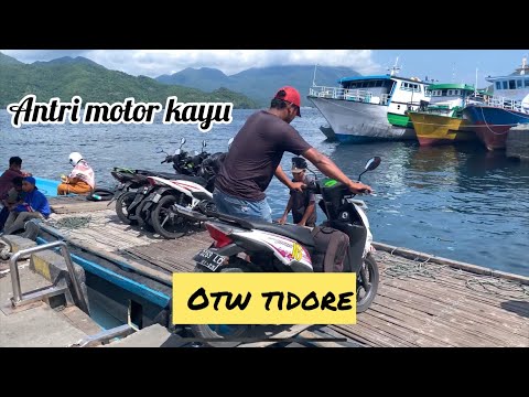 Otw Tidore dari Ternate | Antri Motor kayu | gara gara BBM naik harga motor kayu jadi naik