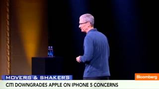 Citi Downgrades Apple on iPhone 5 Concerns