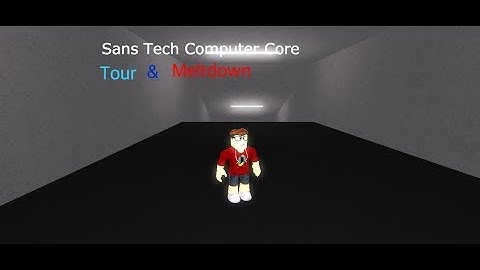 Sans Tech Computer Core Tour & Meltdown