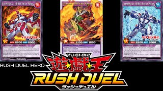 RUSH DUEL! NEOS HERO - Yu-Gi-Oh! RUSH Duels [Duels & Deck Profile]