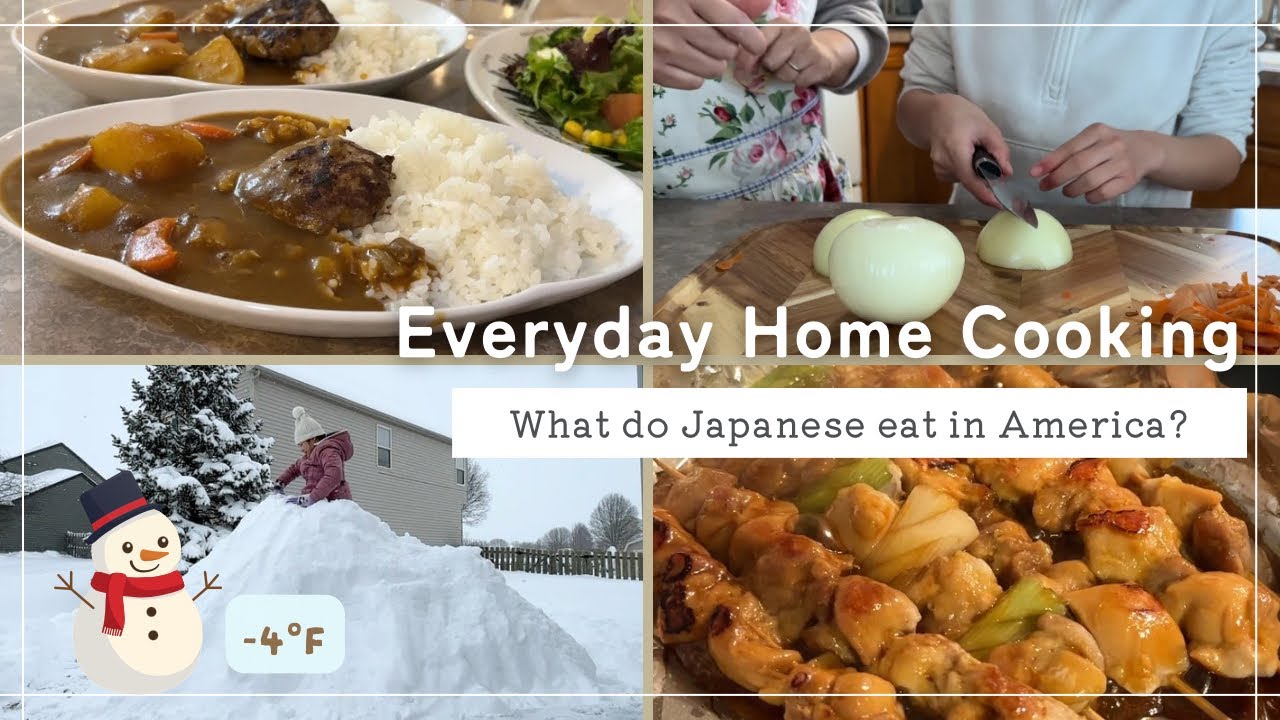 4 Days Snowed In ❄️ Cooking Japanese Comfort Food with My Daughter