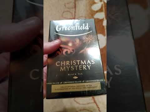 чай Гринфилд christmas mystery.обзор.покупка озон.