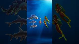 Hungry Shark Evolution Game Play Humans Vs Shark 🦈 King 👑#new #shorts