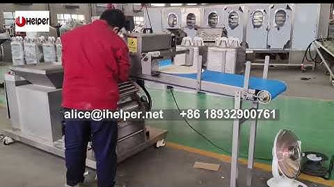 Auto dough sheet rolling machine/ dumpling skin making amchine/ wonton wrapper making machine