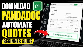 How to download PandaDoc and automate quote generation with AI - Beginner Guide
