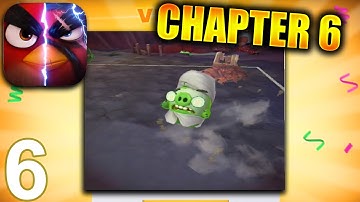 ANGRY BIRDS EVOLUTION Walkthrough Gameplay Part 6 - Chapter 6 Temple of Wrath (iOS Android)