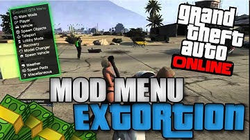 GTA 5 ONLINE PS3 - NEW MOD MENU EXTORTION V2.2 Patch 1.27 (GTA 5 Mod Gameplay)