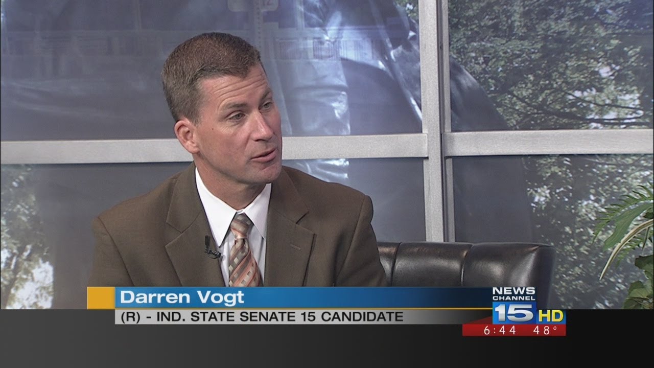 Darren Vogt (R) is running for Indiana State Senate