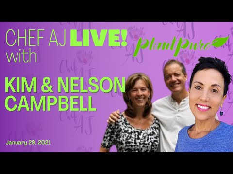 PLANTPURE MEAL STARTERS WITH KIM AND NELSON CAMPBELL