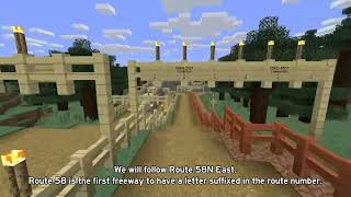 Minecraft Freeways: Route 58 and Route 58N