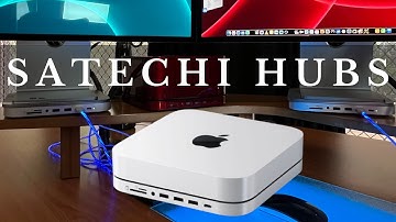 Installation of Satechi Stand & Hub with 2TB SSD for Mac Studio and Studio Monitor