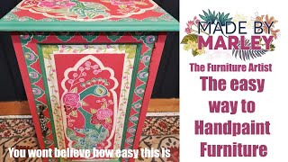 the easy way to handpaint furniture by Made by Marley 2,762 views 3 months ago 1 hour, 31 minutes