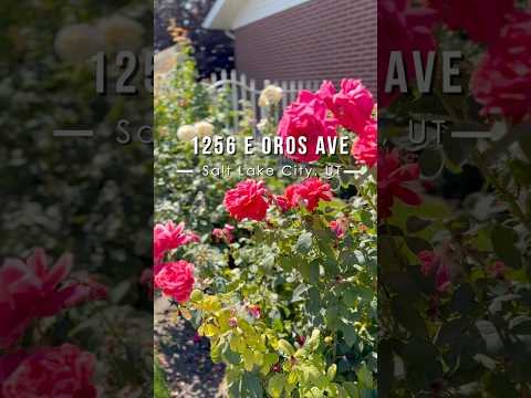1256 E Oros Ave, Salt Lake City, UT home video tour