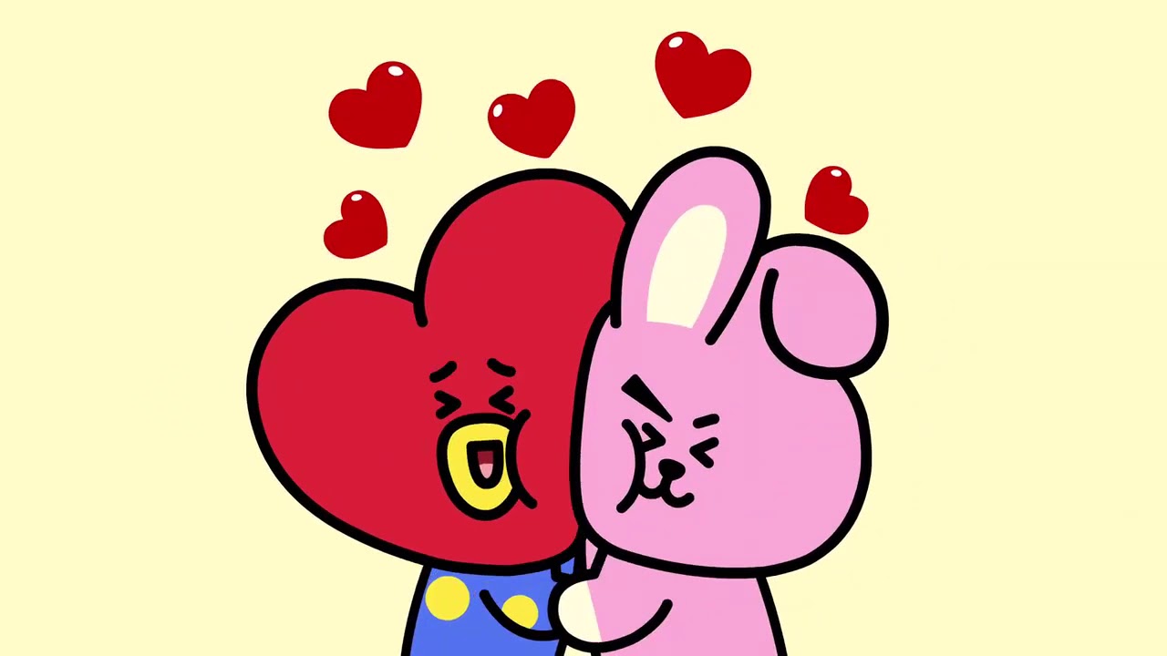  BT21  Tata  and Cooky YouTube