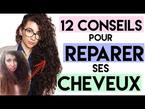 Vidéo: Comment réparer les cheveux endommagés par la chaleur (avec photos)