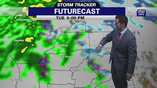 Storm Tracker Forecast: Lighter rain & snow showers persist Tuesday