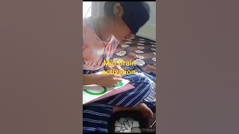 mid Brain activation #blind fold activity, quantum speed reading