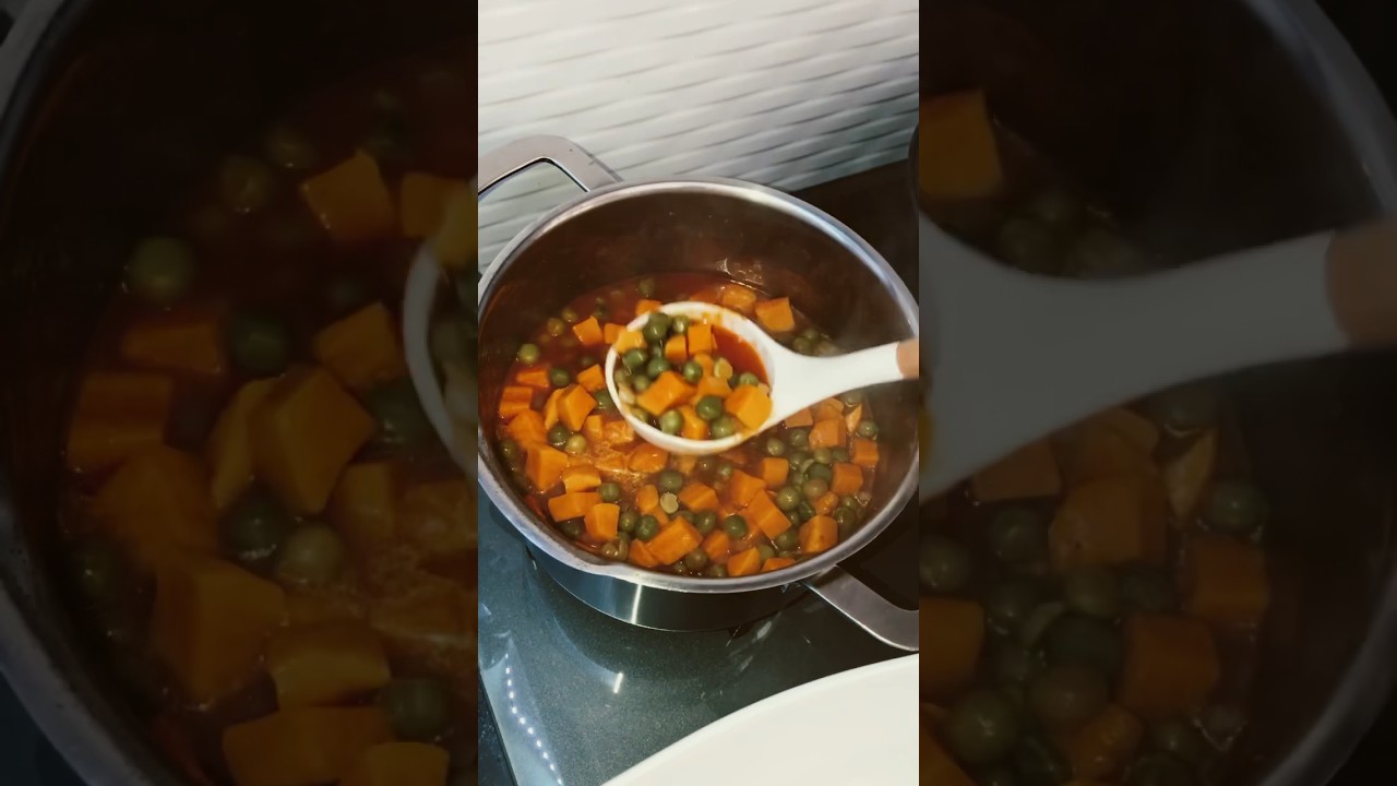 Tatlı Patatesle Yapabileceğiniz Sağlıklı Ve Besleyici Yemek Tarifi #shorts #food #keşfet #cooking