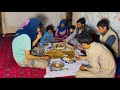 نوبت چوپان آغیل امشب خانه ما بود پزیرایی مادر جان با غذای خوشمزه وطنی