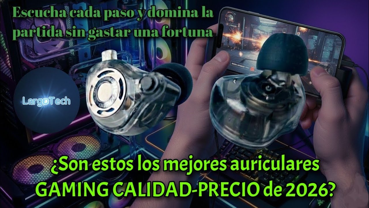 Gana todas tus partidas con estos auriculares Gaming baratos y de calidad premium - Kz GALE