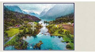 Jigsaw puzzles 🧩🧩//Beautiful Nature view//jigsaw puzzles game//jigsaw puzzles craft🧩🧩//challenge// screenshot 4