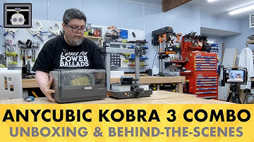 Unboxing the future of 3D printing: Anycubic Kobra 3 Combo