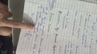 Msc theory of linear operator