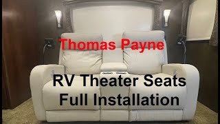 Thomas Payne Theater seats full installation. What an upgrade | RV Living | RV Life by RVLivingLIFE 5,055 views 1 year ago 27 minutes