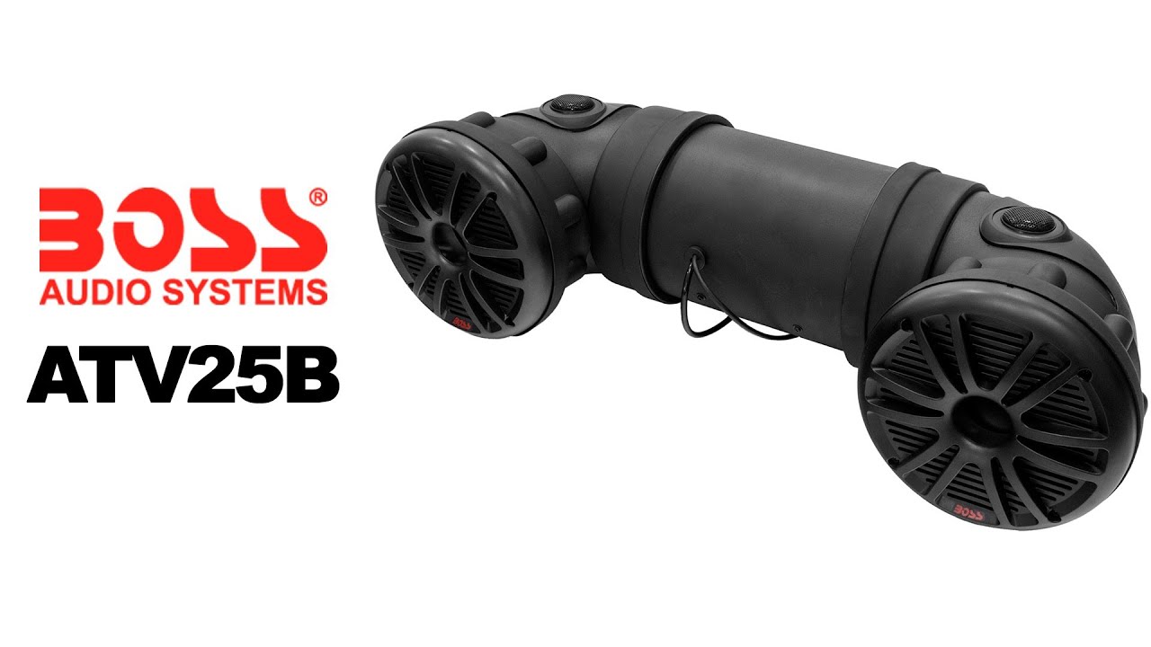 Boss Audio Systems ATV25B — акустическая система — видео обзор 130.com