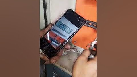 HBM Load Cell Indicator Zero Calibration