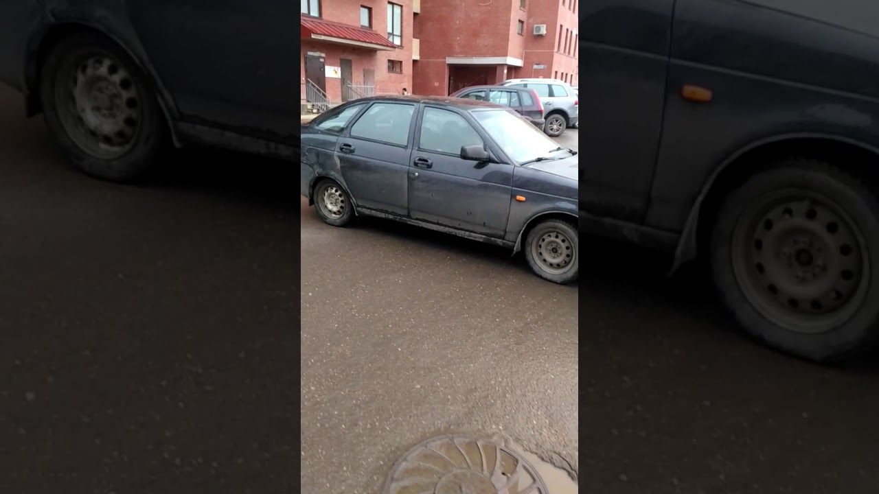 Приора на эвакуаторе