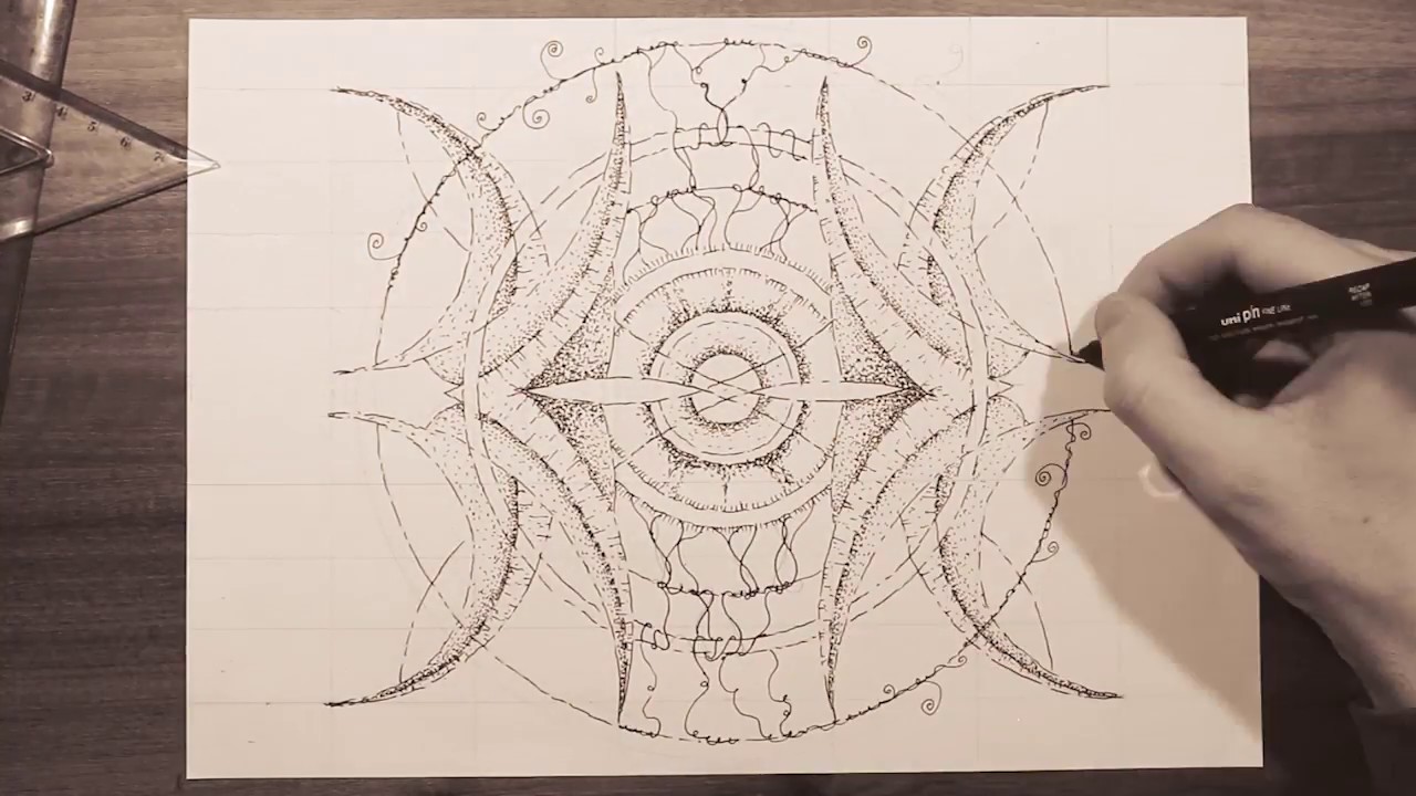 ARTlapse│''Blossom''│Drawing Geometry Art