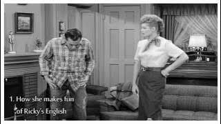 Lucille Ball // 5 Reasons Why We Love Lucy - Ricky's English [1]