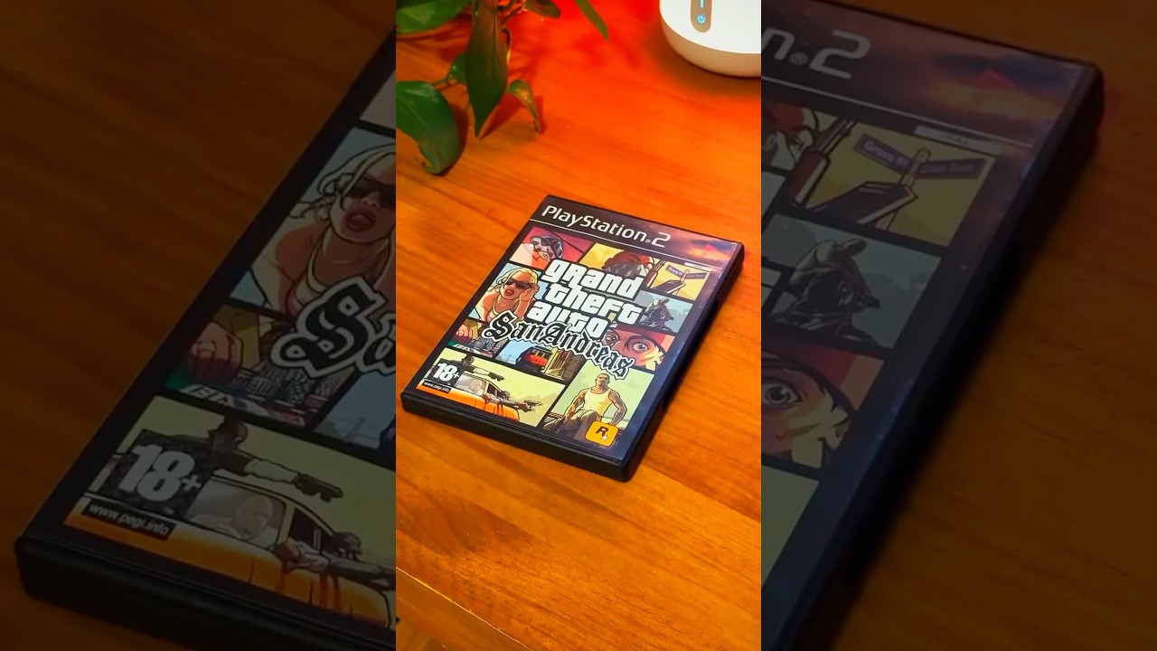 Como era jogar GTA San Andres no Play2 #gtasanandreas #nostalgia #nostalgic
