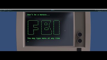 Terminal Hacker Game Unity/C#