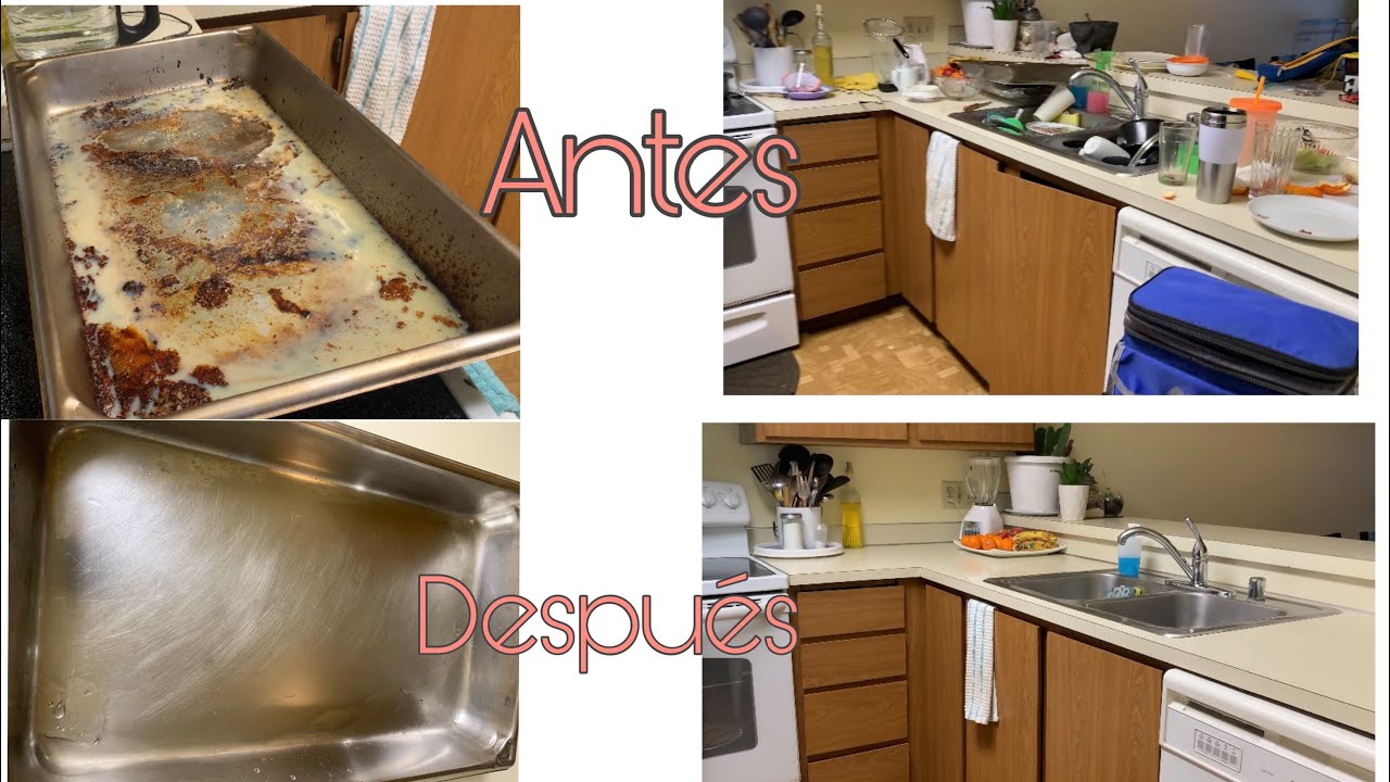 MOTIVACIÓN PARA LIMPIAR LA COCINA/LIMPIA CON MIGO