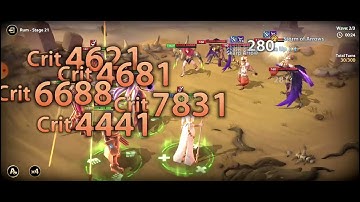 Maya is a top tier epic healer. Use her. Stats and build @InfiniteMagicraid