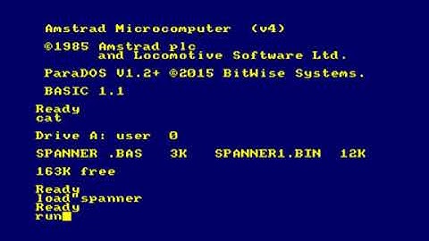 How to load & run Amstrad CPC files