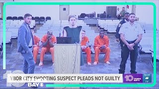 Ybor City shooting suspect pleads not guilty to murder