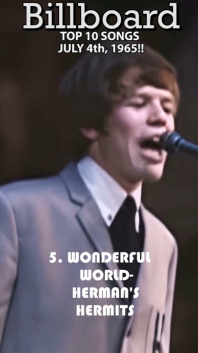 10 LAGU TERBAIK BILLBOARD DARI 60 TAHUN LALU (4 JULI 1965)! #musik60an #lagupop #musik #lagupende...