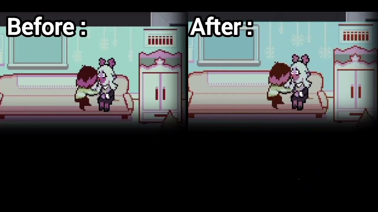 Deltarune Chapter 4 Weird Route - Wilting Rose Animation Change - YouTube
