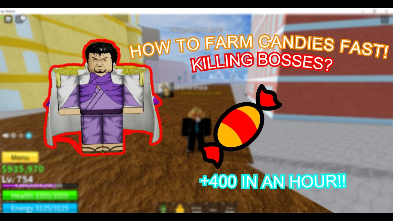 HOW TO GET CANDIES FAST IN BLOX FRUITS ROBLOX YouTube
