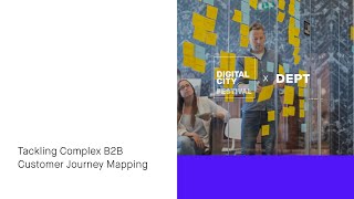 Masterclass: B2B Customer Journey Mapping