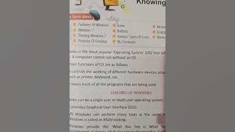 Computer-Ch 3 - knowing window