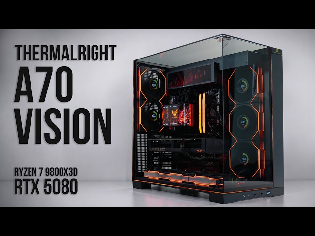 Thermalright A70 Vision 4k Gaming Build with RTX 5080 & Ryzen 7