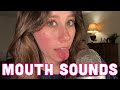 Asmr  sensitive mouth sounds hand sounds hand movements cupped mouth sounds