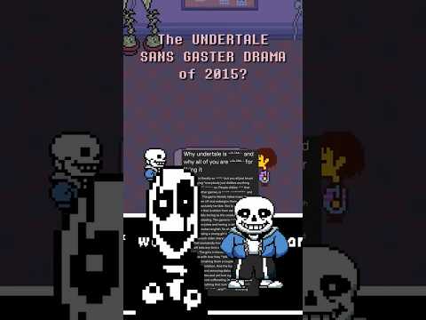 The SANS GASTER Situation Is INSANE Undertale Deltarune Tobyfox Gaster Sans Tumblr