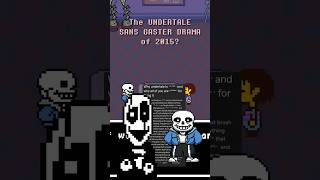 The SANS GASTER Situation is INSANE? #undertale #deltarune #tobyfox #gaster #sans #tumblr