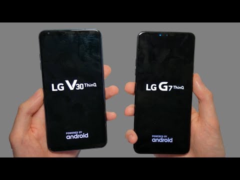 LG G7 vs LG V30 Speed Test, Displays, Speakers & Cameras! 🔥