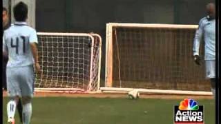 Ochocinco plays in Sporting KC reserve game